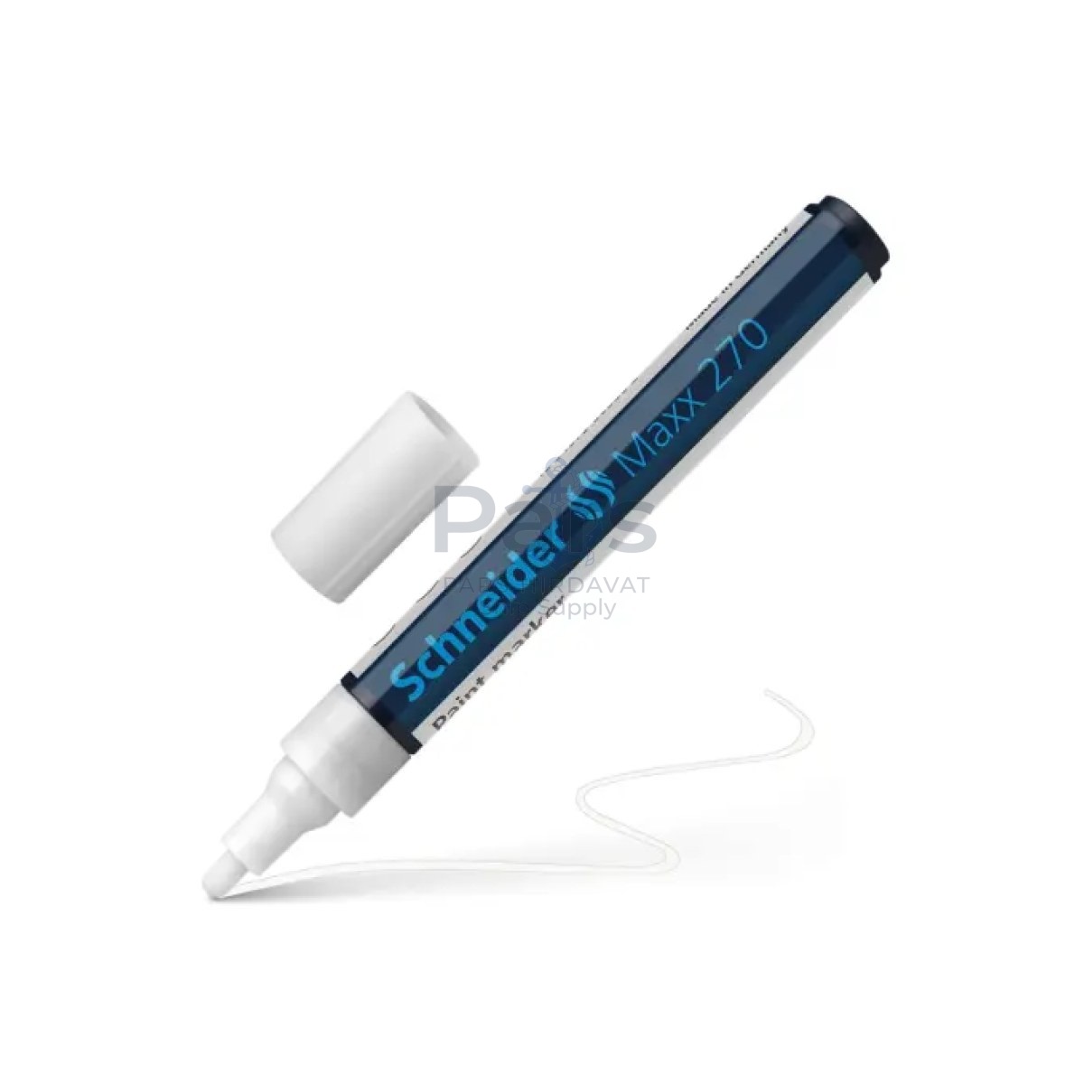 Schneider Maxx 270 Asetat Kalemi White - 1-3mm - Boya Markörü