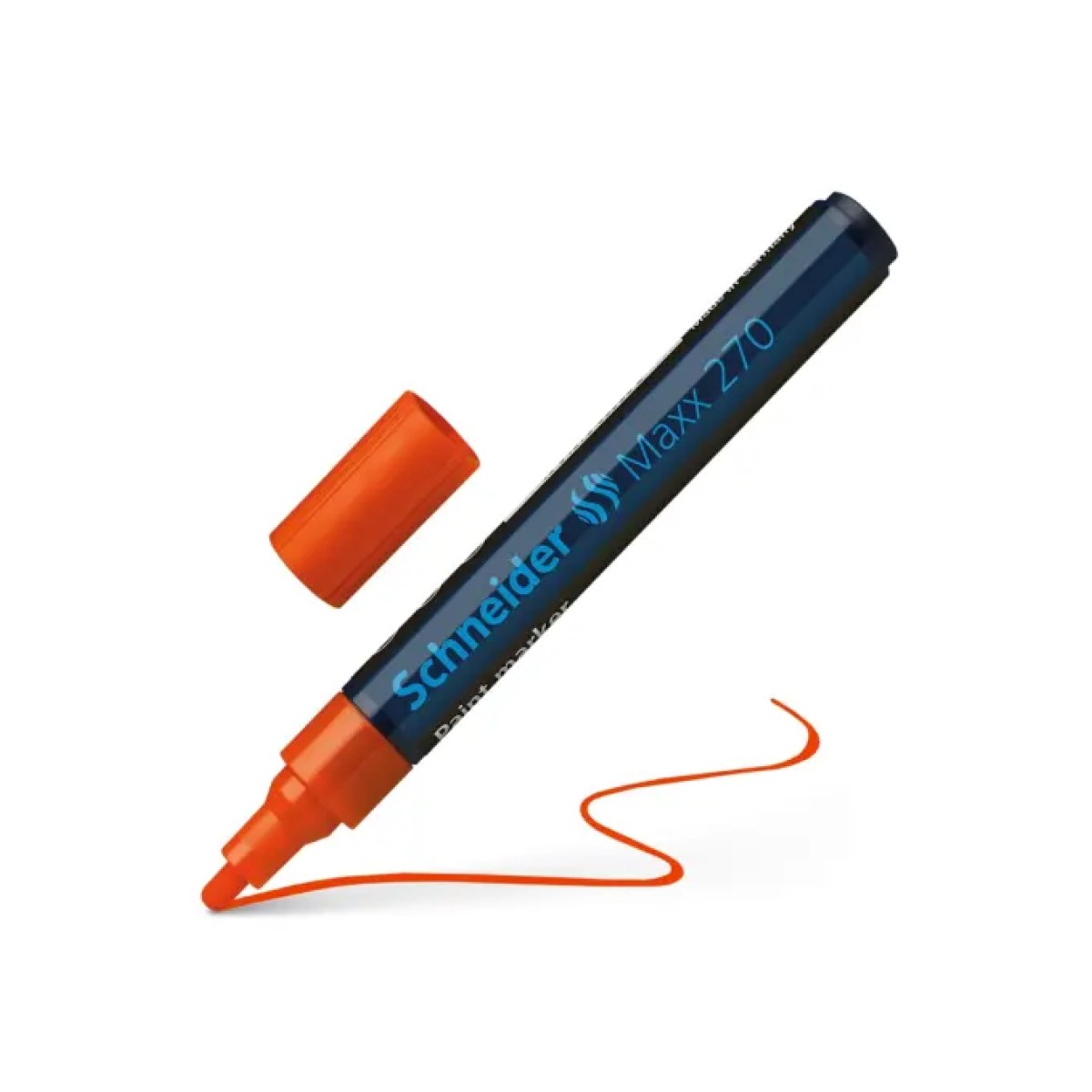 Schneider Maxx 270 Asetat Kalemi Turuncu - 1-3mm - Boya Markörü