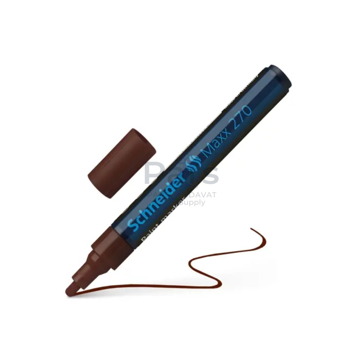 Schneider Maxx 270 Asetat Kalemi Kahverengi - 1-3mm - Boya Markörü