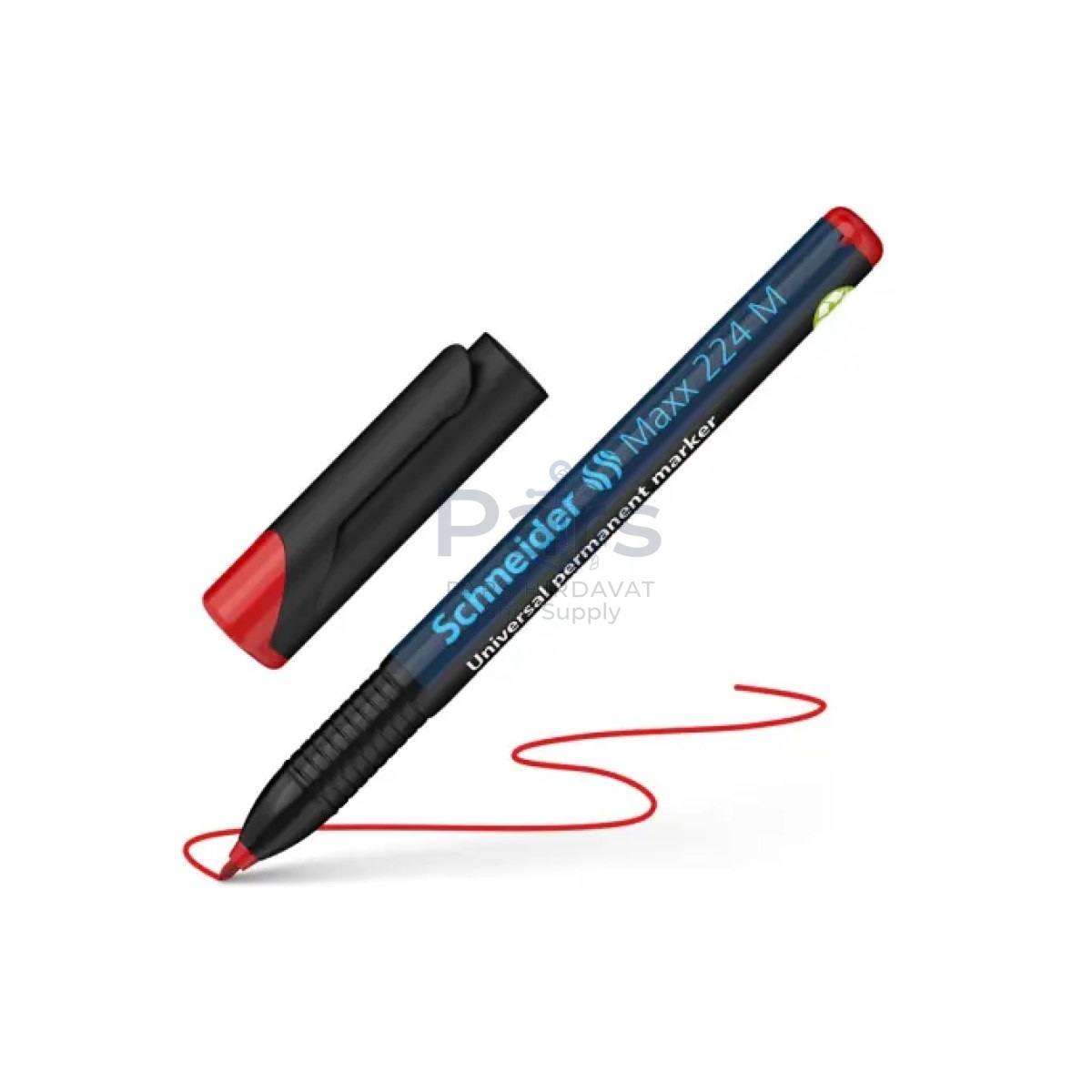 Schneider Maxx224 Asetat Kalemi Red - 1.0 M - Cam Kalemi