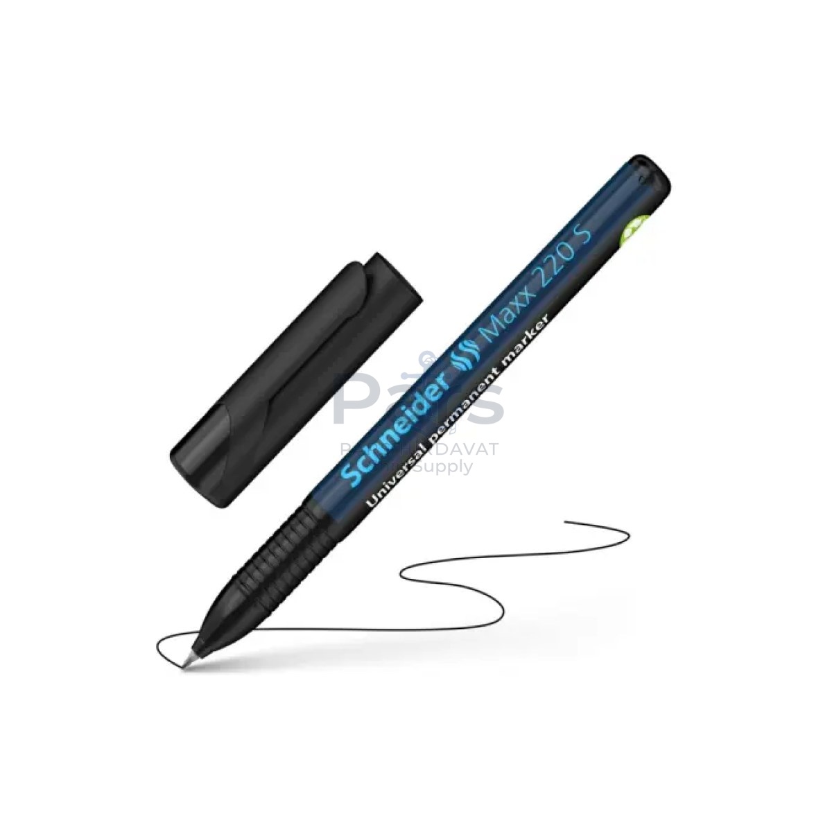 Schneider Maxx220 Asetat Kalemi Black - 0.4mm S - Cam Kalemi