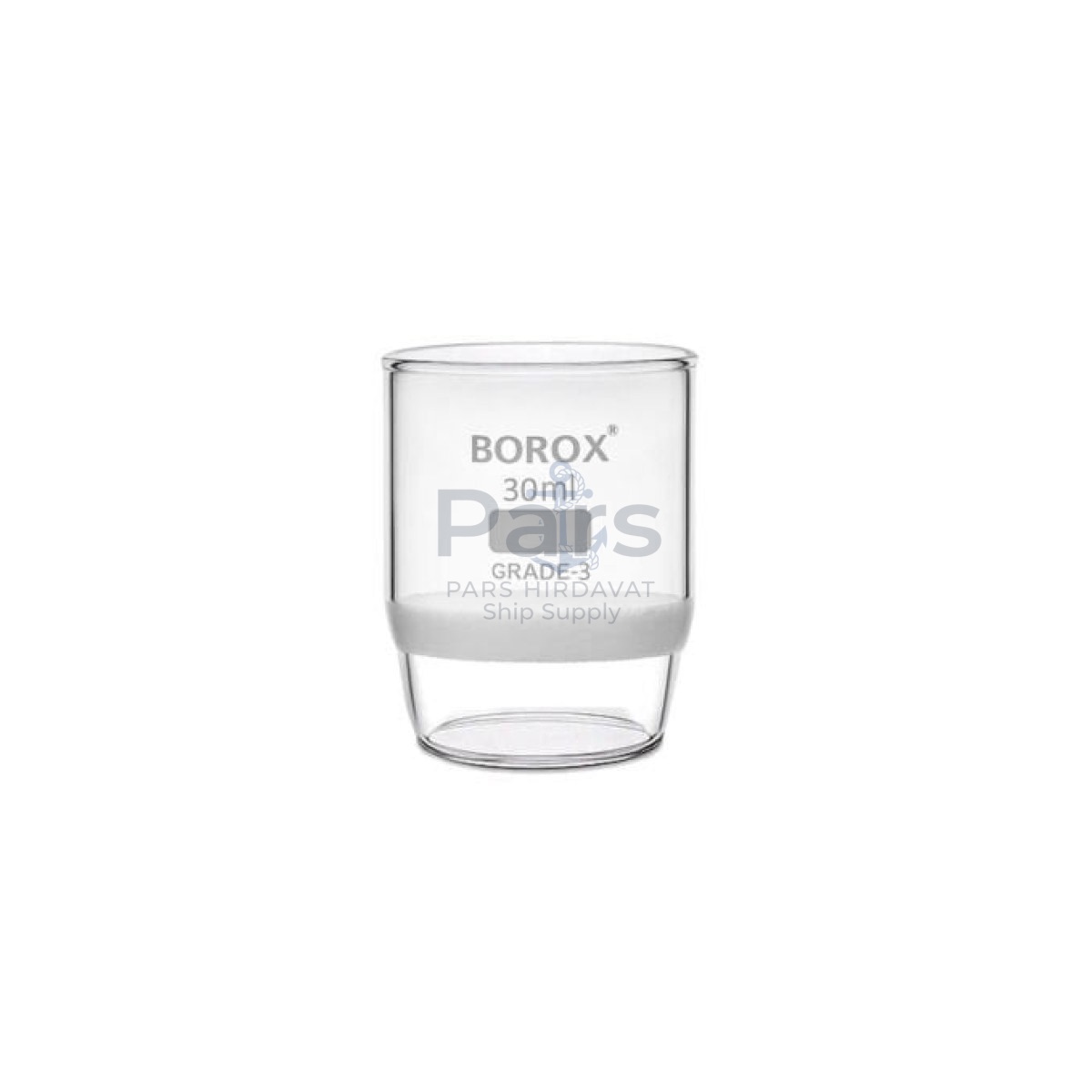 Borox Gooch Kroze 30 ml Por. 3 - Cam Sinter Filtreli Kroze