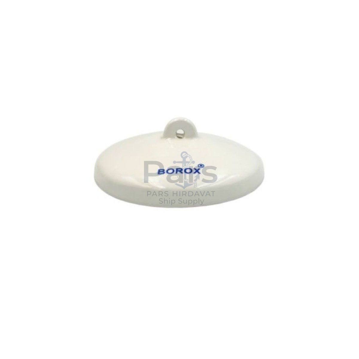 Borox Porselen Kroze Kapağı - 69mm - Porcelain Crucible Cover