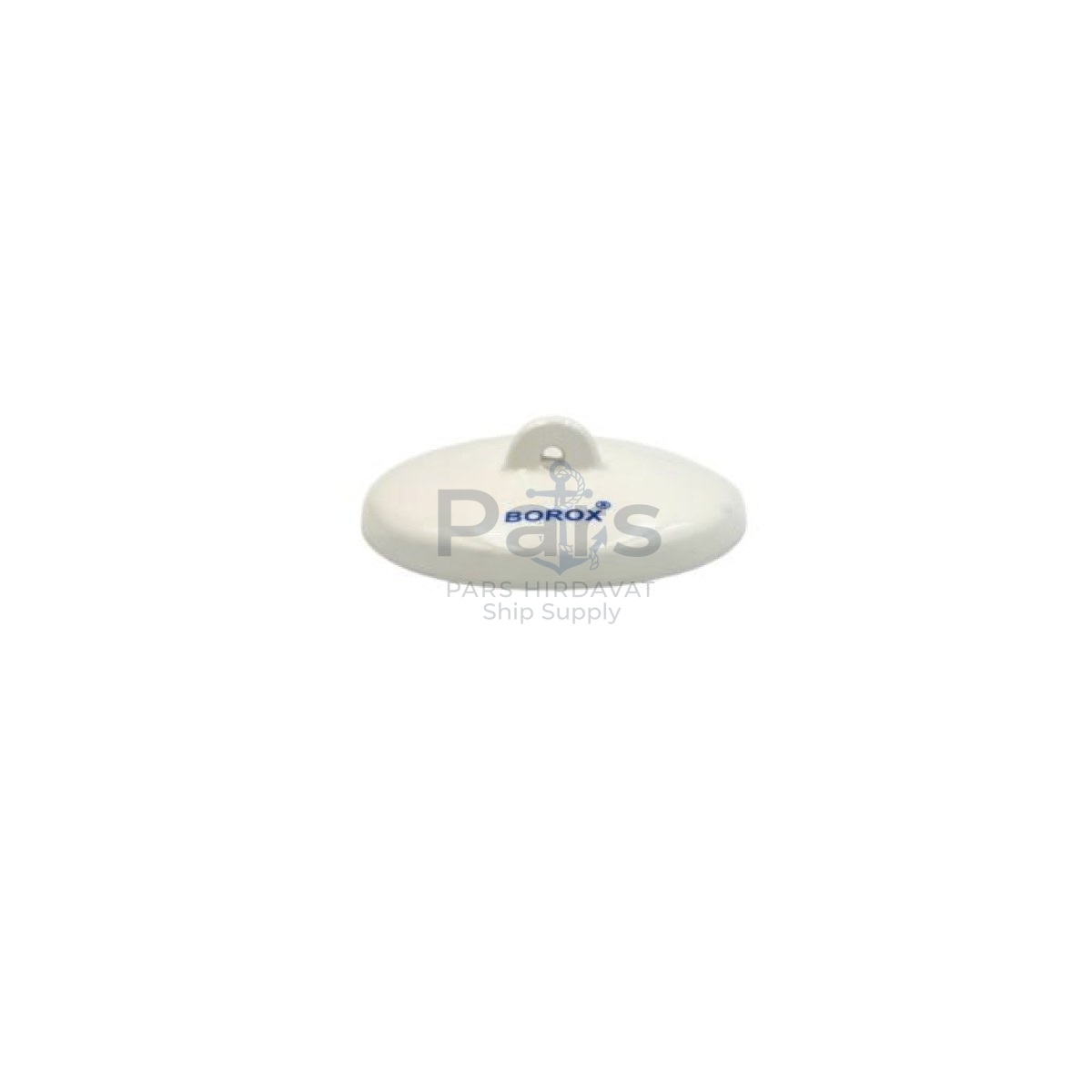 Borox Porselen Kroze Kapağı - 47mm - Porcelain Crucible Cover
