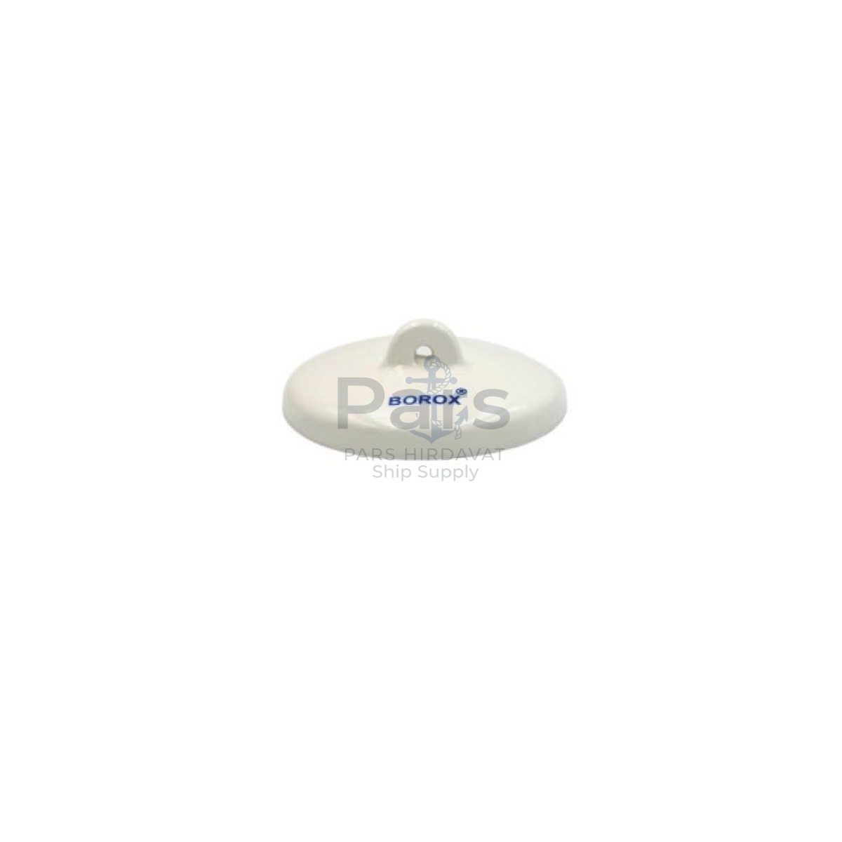 Borox Porselen Kroze Kapağı - 45mm - Porcelain Crucible Cover