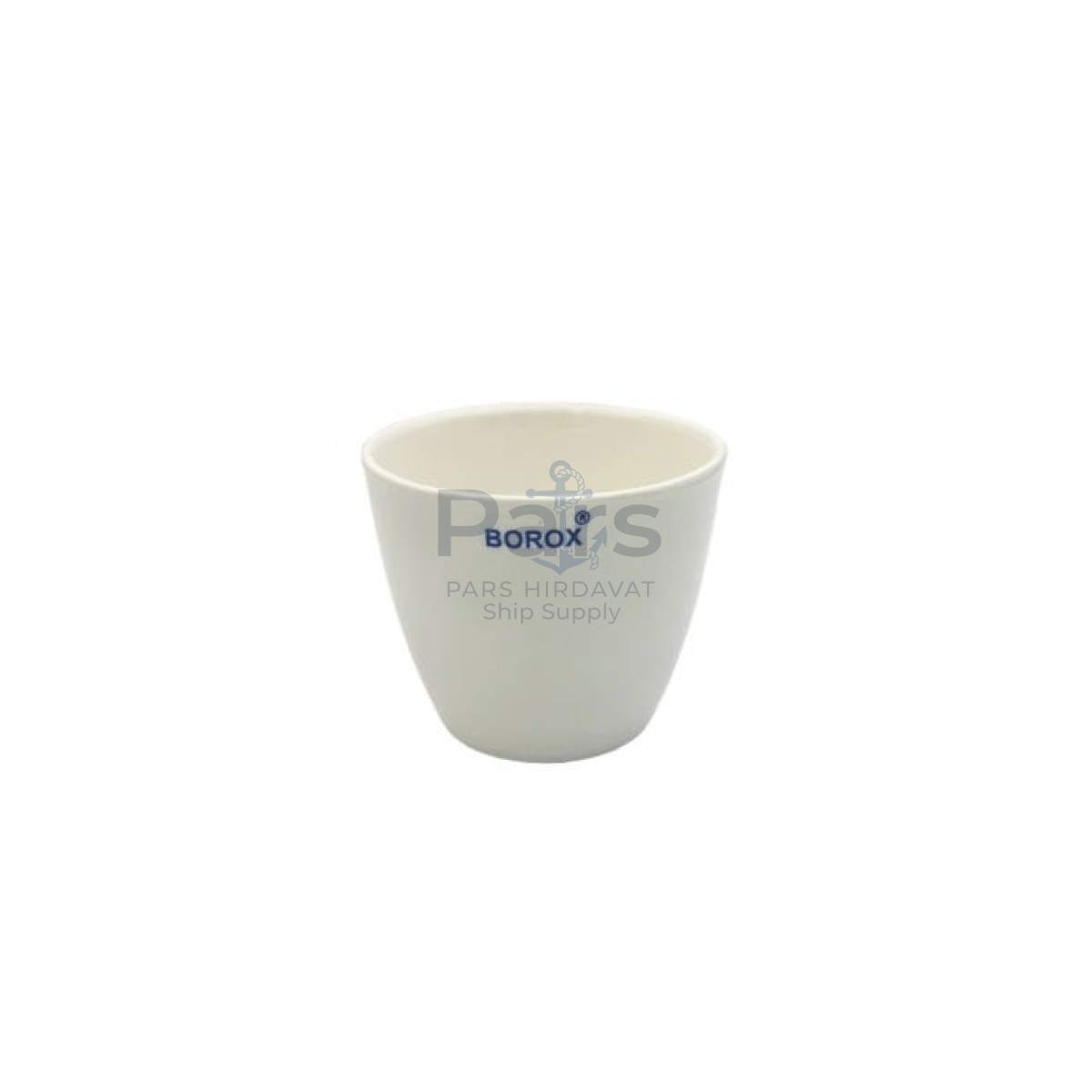 Borox Porselen Kroze - Orta Form - 120ml - Medium Form Crucible