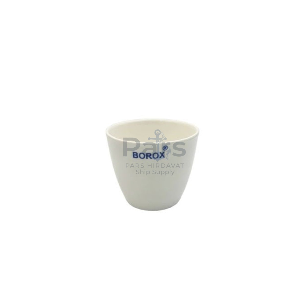 Borox Porselen Kroze - Orta Form - 80ml - Medium Form Crucible
