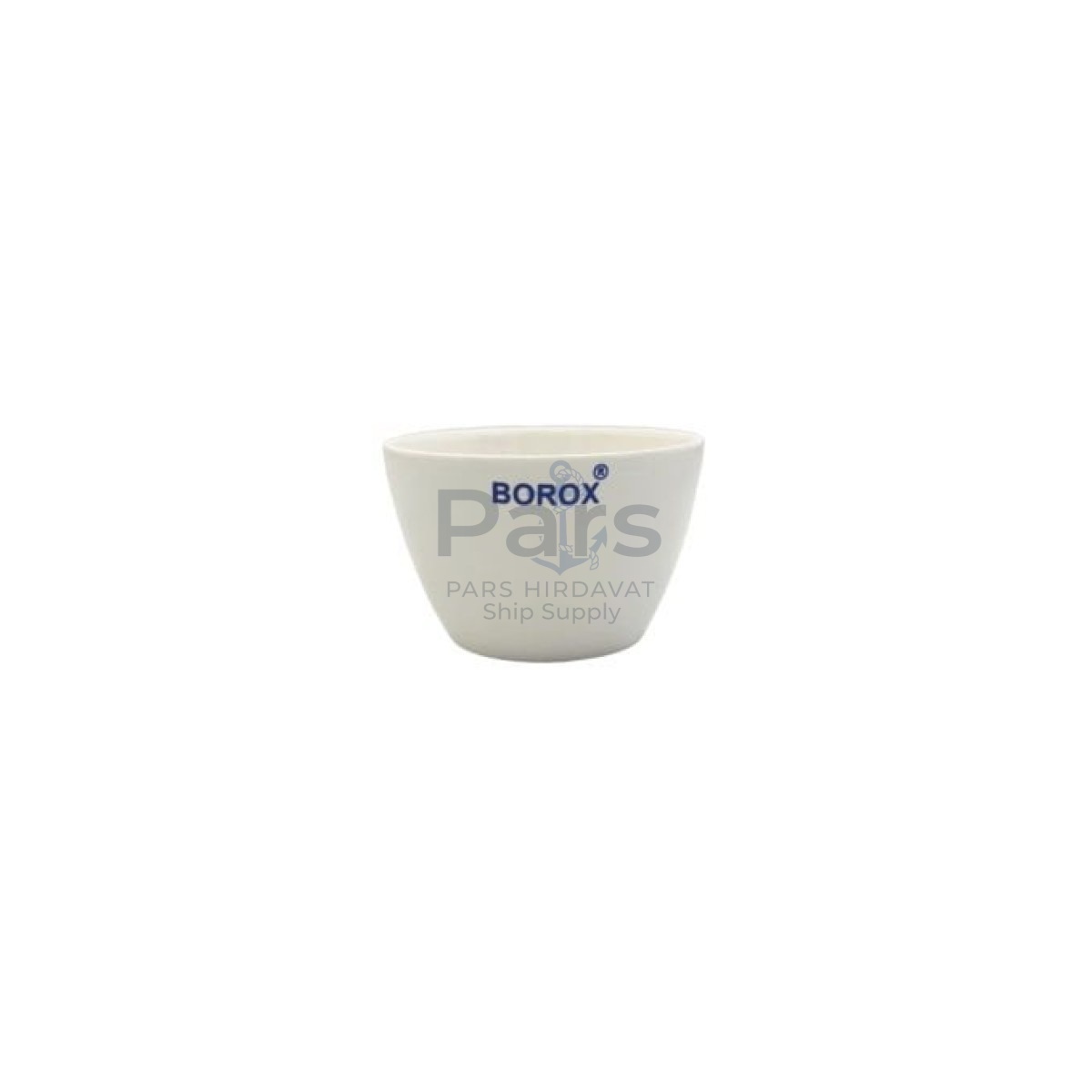 Borox Porselen Kroze - Kısa Form - 60ml - Low Form Crucible
