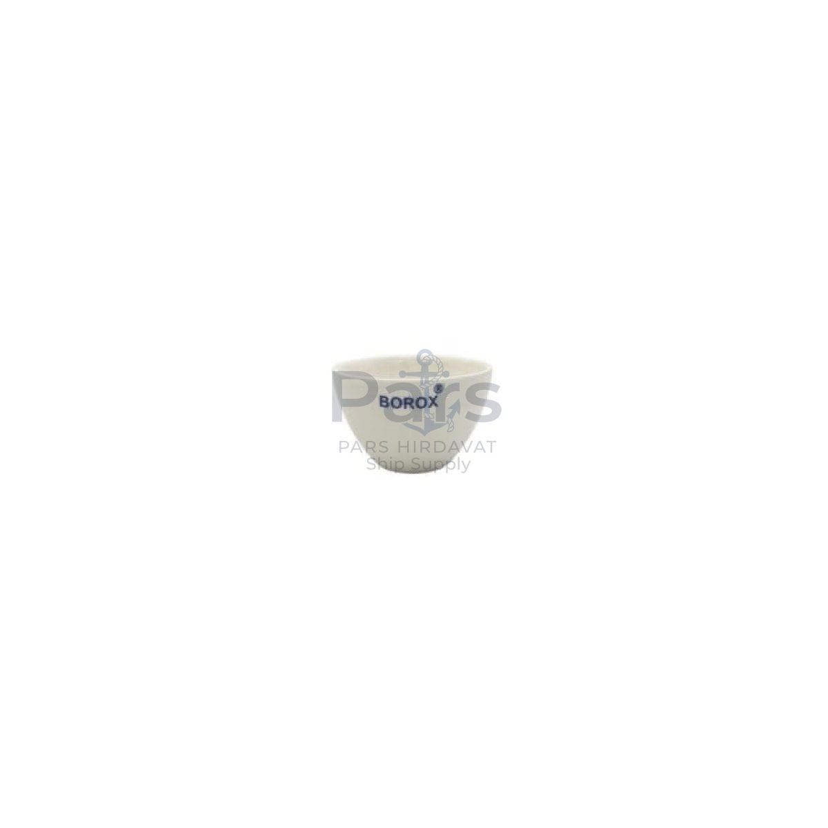 Borox Porselen Kroze - Kısa Form - 15ml - Low Form Crucible