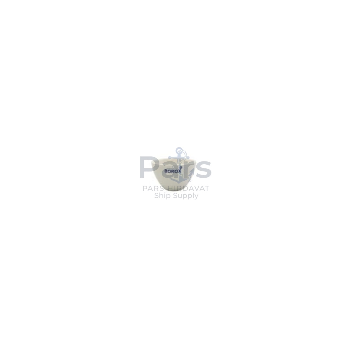 Borox Porselen Kroze - Kısa Form - 5ml - Low Form Crucible