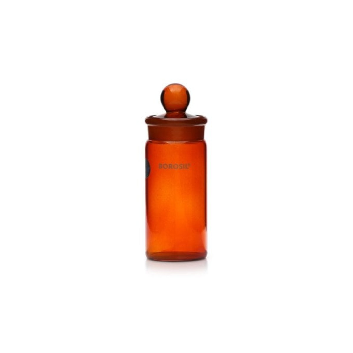 Borosil Cam Vezin Kabı 60 ml - Amber Laboratuvar Tartım Kabı