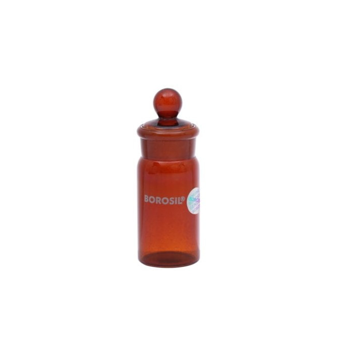 Borosil Cam Vezin Kabı 25 ml - Amber Laboratuvar Tartım Kabı