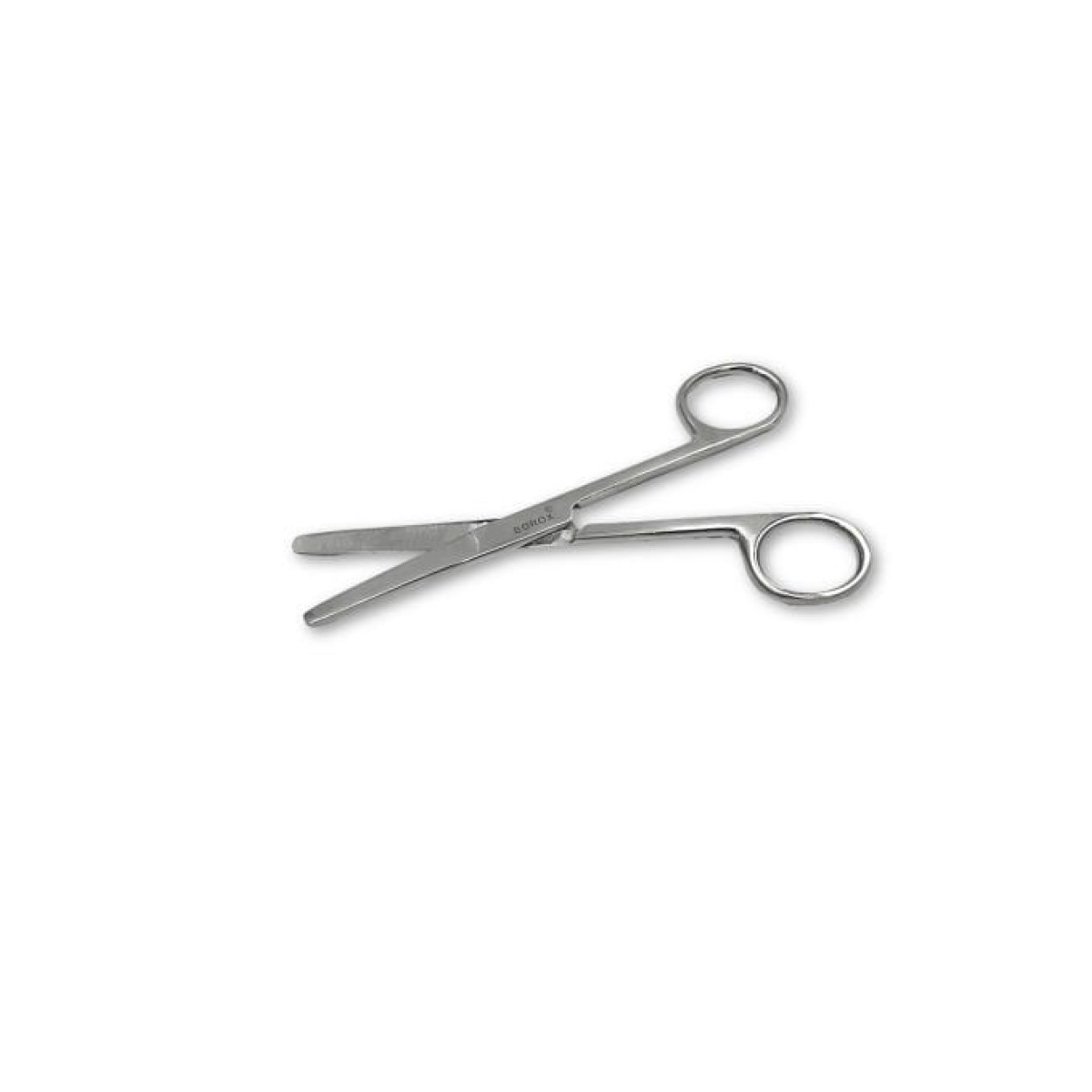 Borox Stainless Steel Pansuman Makası - Küt Uçlu Makas 13cm