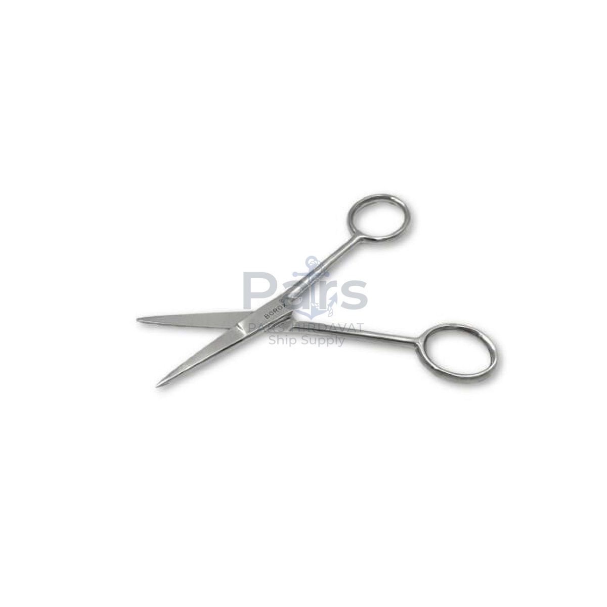 Borox Stainless Steel Diseksiyon Makası - Düz Sivri Uçlu Makas