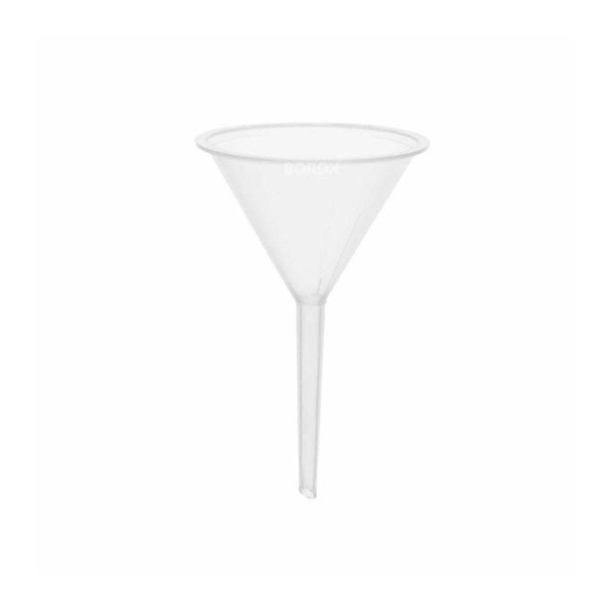 Borox Plastik Analitik Huni 75mm - Laboratuvar Hunisi