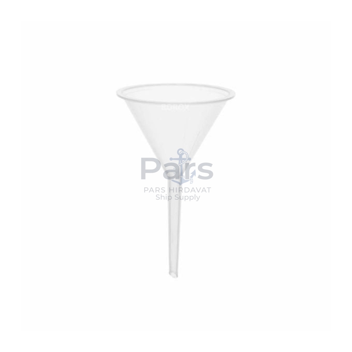 Borox Plastik Analitik Huni 50mm - Laboratuvar Hunisi - PP Huni