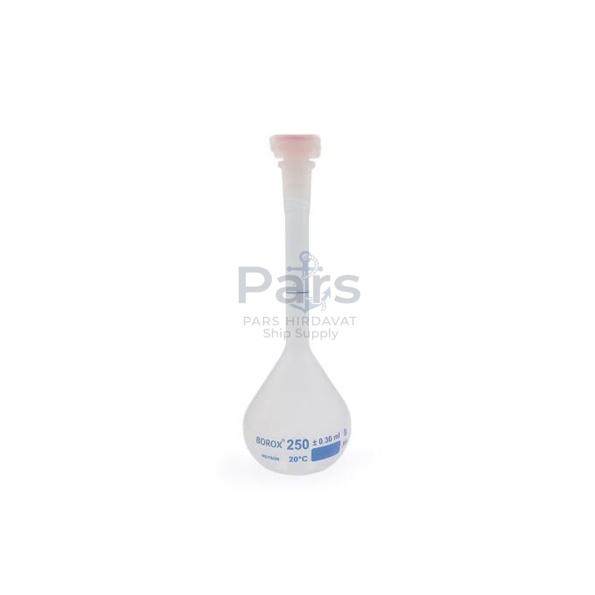 Borox Plastik Balon Joje 250ml - Plastik Kapaklı - Volumetrik Flask