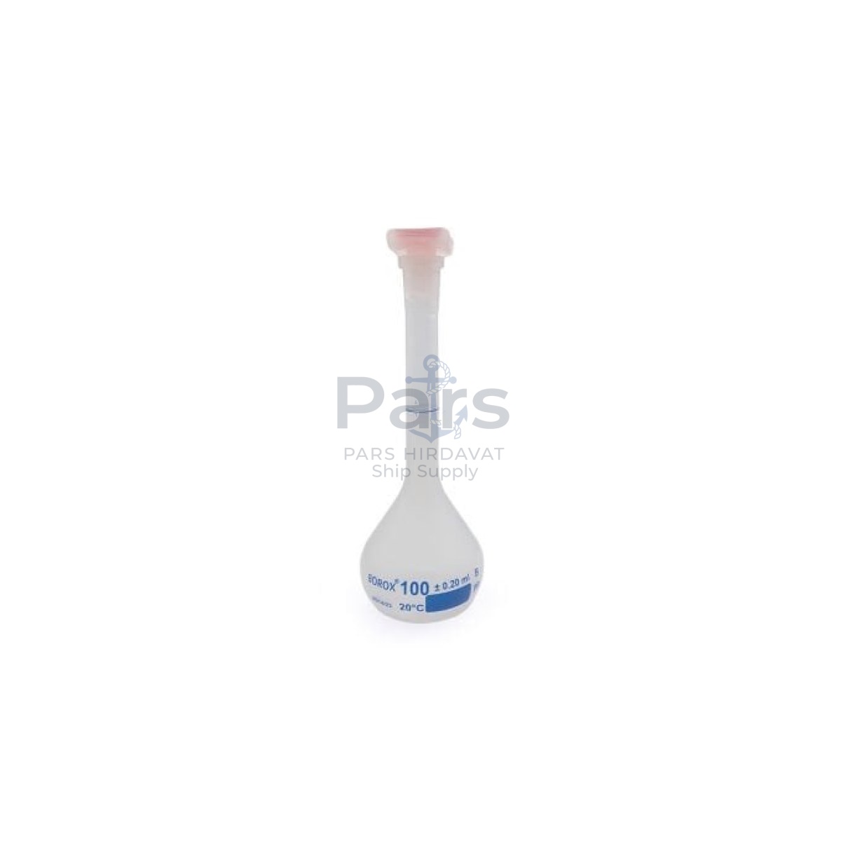 Borox Plastik Balon Joje 100ml - Plastik Kapaklı - Volumetrik Flask