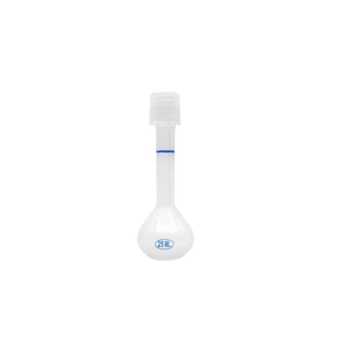 Borox Plastik Balon Joje 25ml - Plastik Kapaklı - Volumetrik Flask