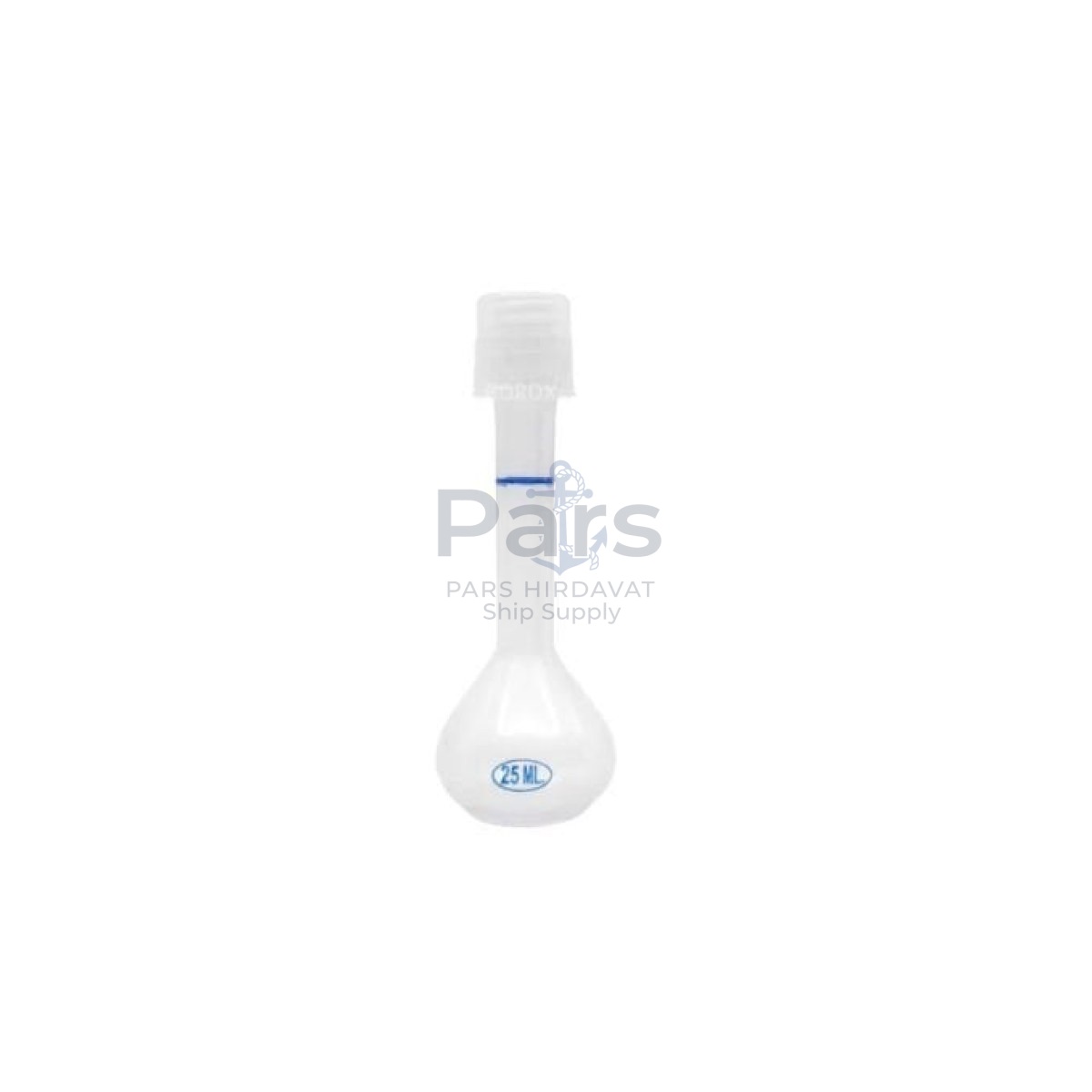 Borox Plastik Balon Joje 25ml - Plastik Kapaklı - Volumetrik Flask