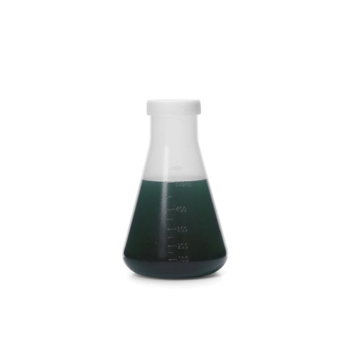 Borox Plastik Erlen 500 ml - Erlenmeyer Flask Vida Kapaklı