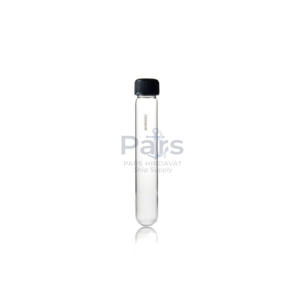 Borosil Cam Deney Tüpü 16x125 mm - Kapaklı Test Tüpü 1 pcs