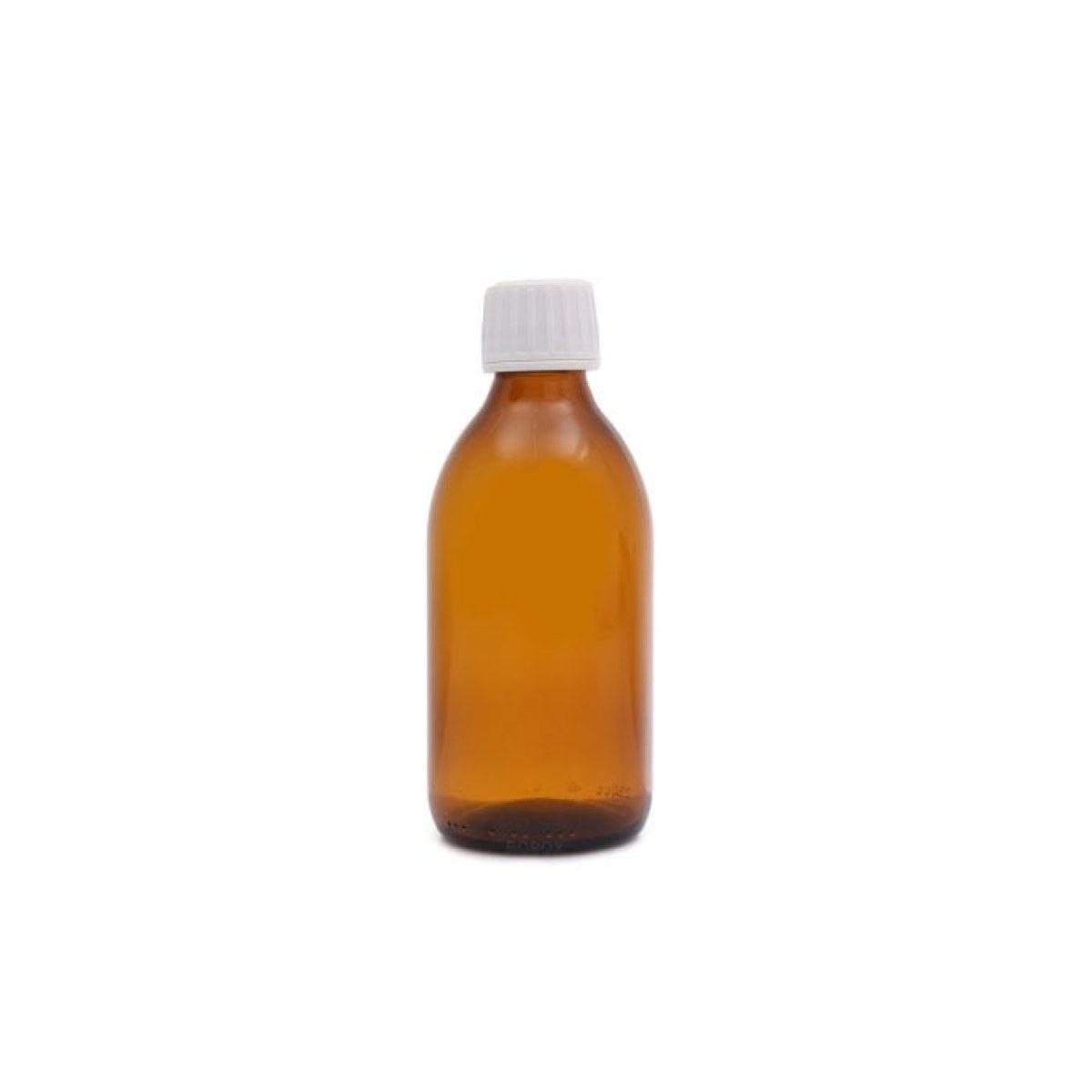 Borox Cam Amber Şişe 250 ml - Kilit Kapaklı Şişe Kahverengi