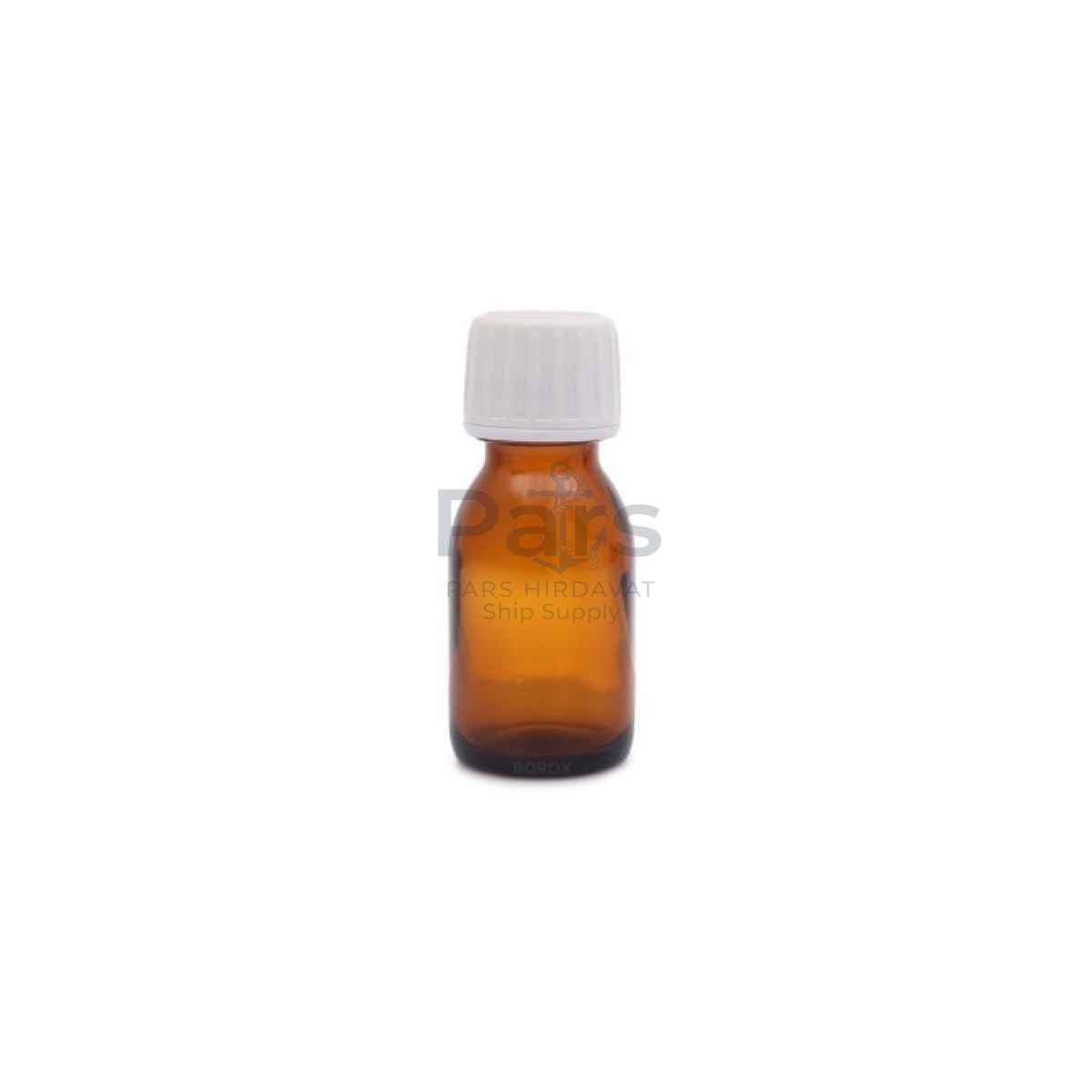 Borox Cam Amber Şişe 30 ml - Kilit Kapaklı Şişe Kahverengi