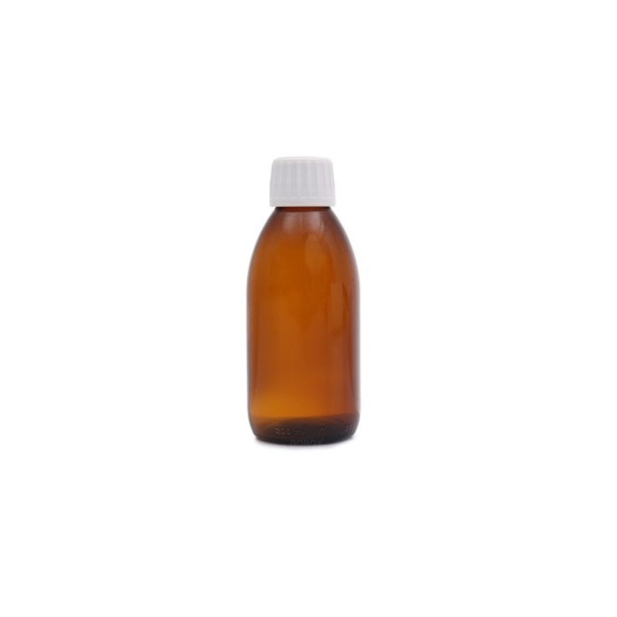 Borox Cam Amber Şişe 200 ml - Kilit Kapaklı Şişe Kahverengi