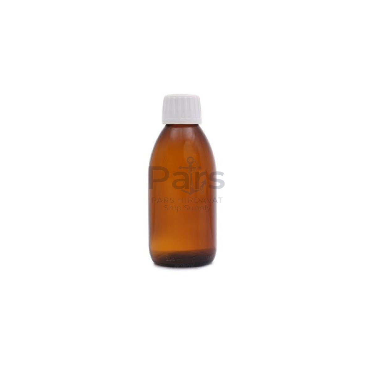 Borox Cam Amber Şişe 200 ml - Kilit Kapaklı Şişe Kahverengi