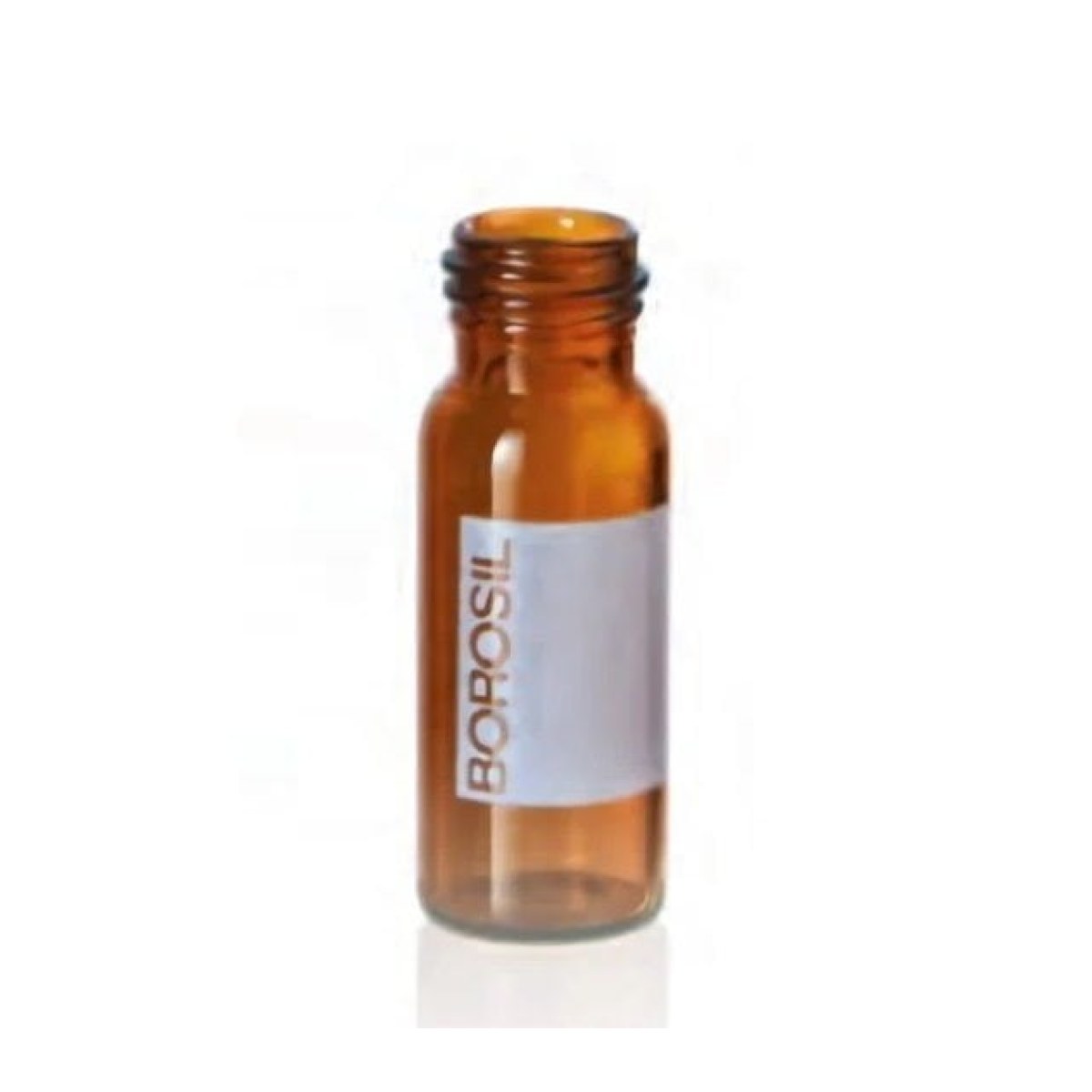 Borosil Cam Vial 2ml Amber - Vida Boyunlu ND9 - Hacim Ölçekli - 100adet/paket