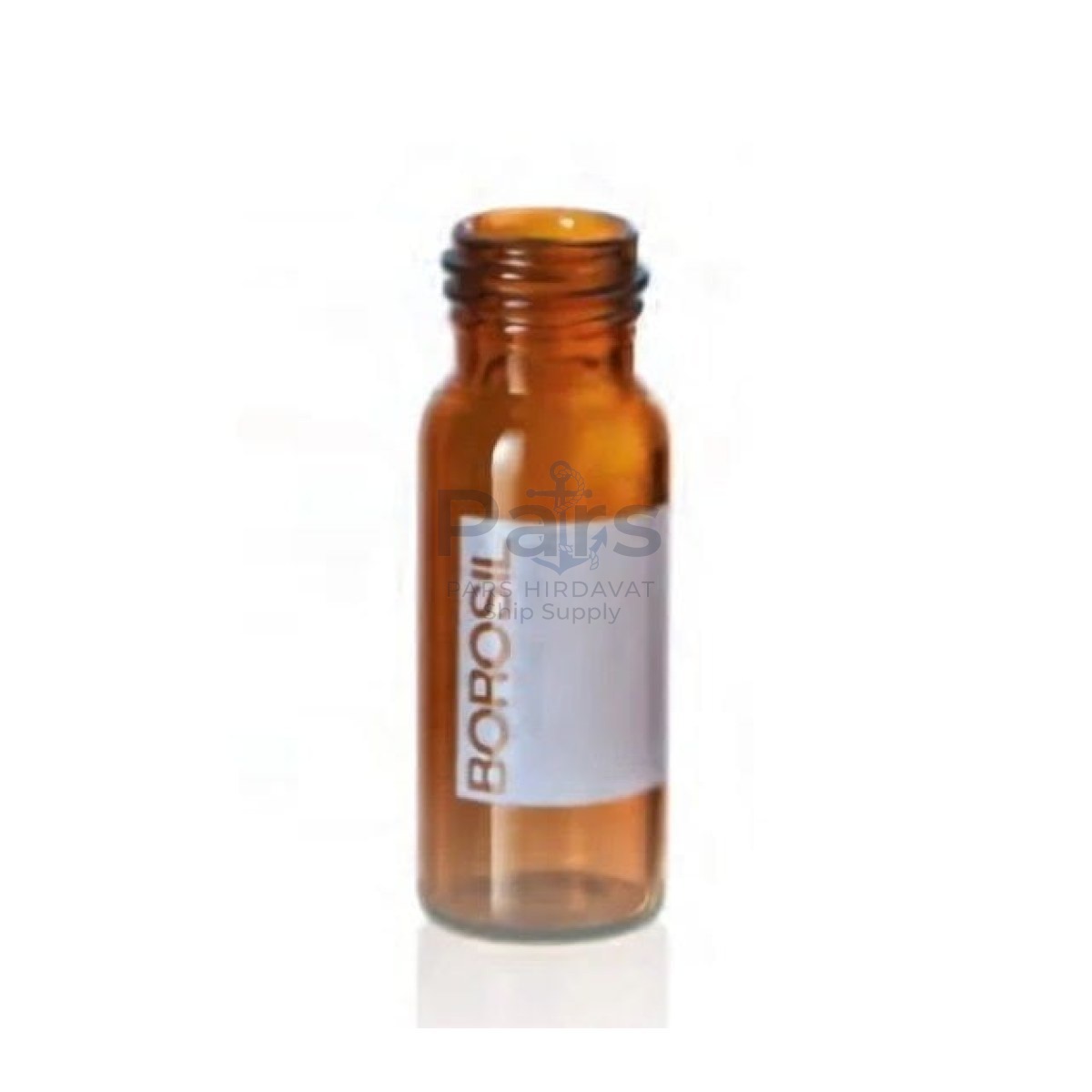 Borosil Cam Vial 2ml Amber - Vida Boyunlu ND9 - Hacim Ölçekli - 100pcs/paket