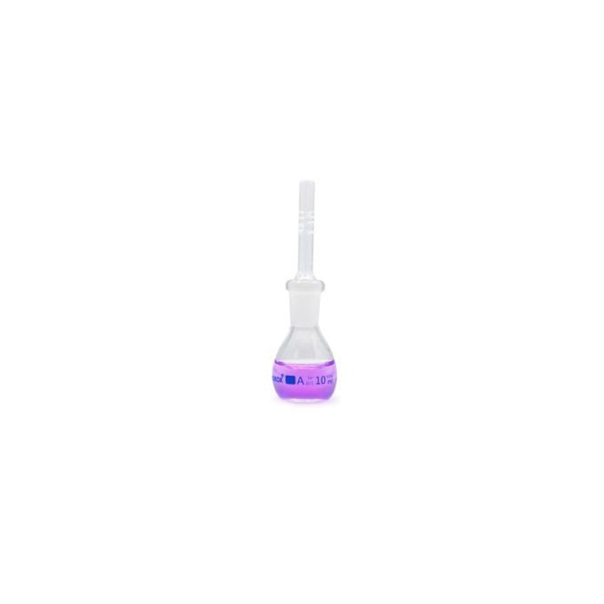 Borox Piknometre 10 ml - Kalibreli - Gay Lussac Tipi - Cam Kapiler Tıpalı - Class A Sertifikalı