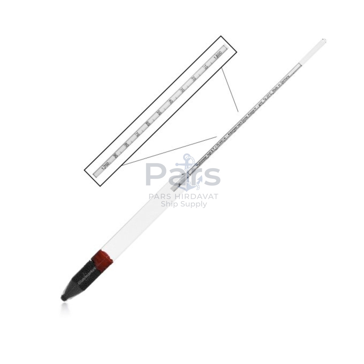 Greinorm Alman Hidrometre - Dansimetre 1.600-1.700 gr/cm3