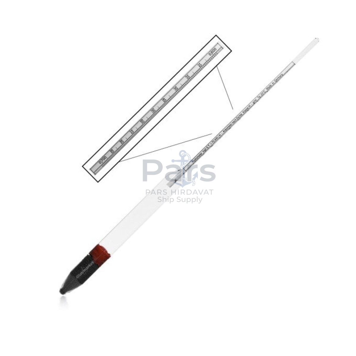 Greinorm Alman Hidrometre - Dansimetre 0.600-0.700 gr/cm3