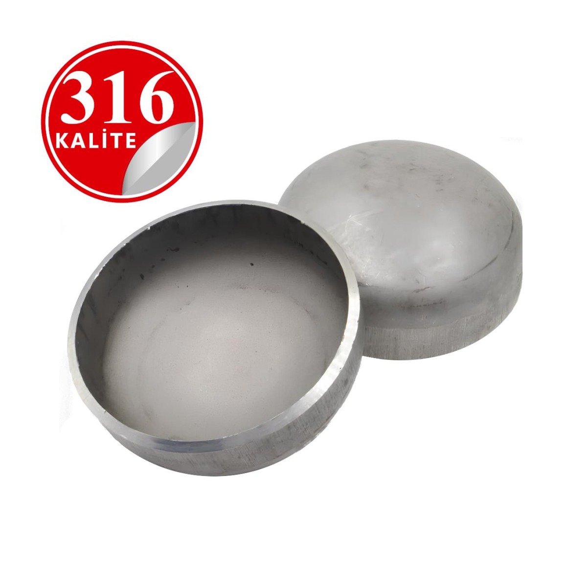 Paslanmaz Çelik Aısı 316 Kep - 1½" (48.3mm)