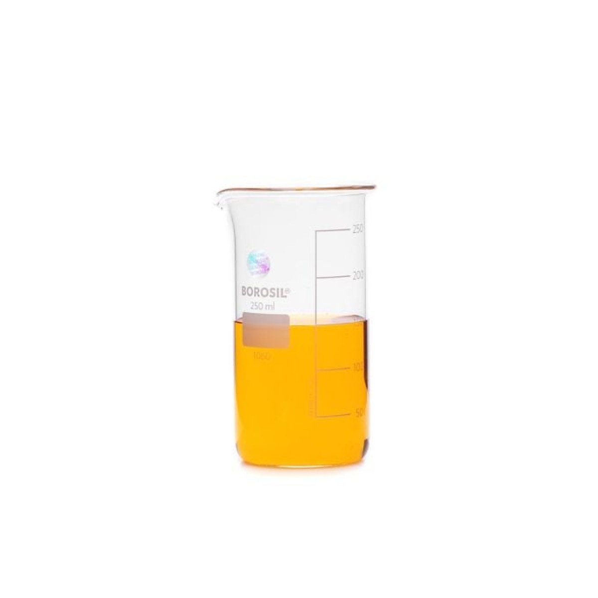 Borosil Cam Beher 250 ml - Uzun Form Isıya Dayanıklı Beaker