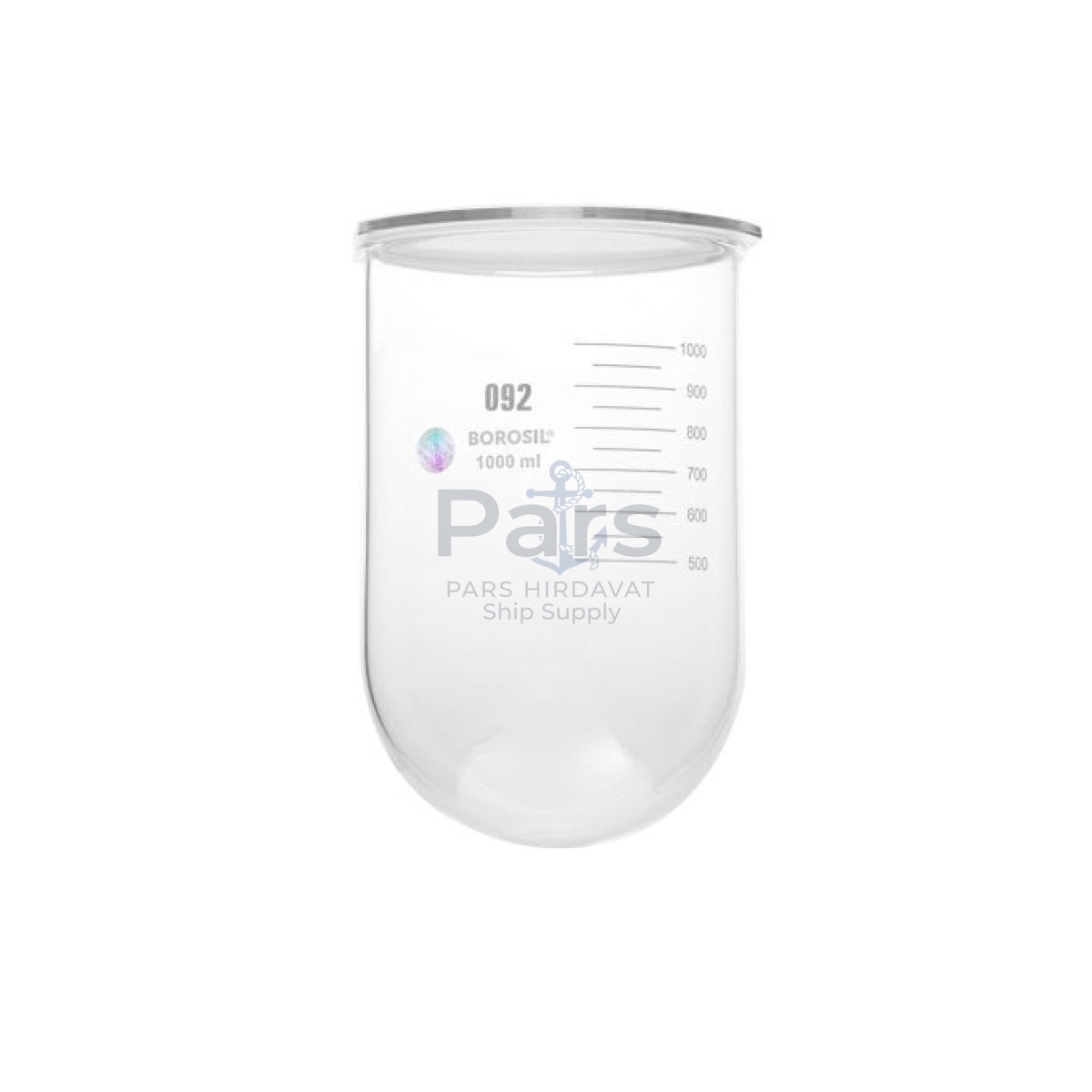 Borosil Cam Beher 1000ml - Dissolüsyon Cihazı Kabı - Beaker