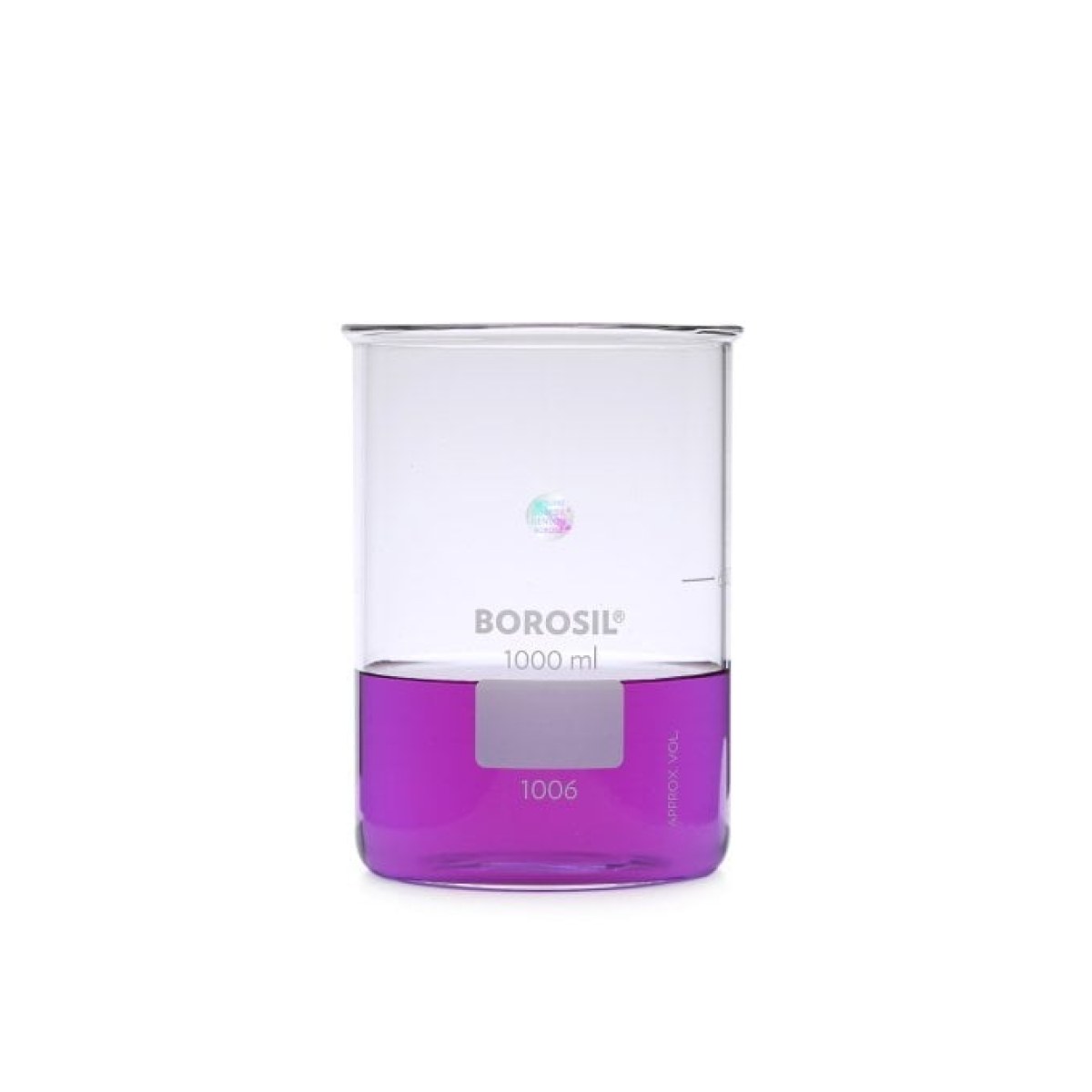 Borosil Cam Beher 1000 ml - Tablet Parçalama Cihazına Uygun
