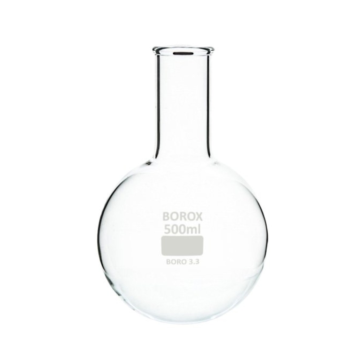 Borox Cam Balon 250 ml - Dibi Yuvarlak - Kaynatma Balonu