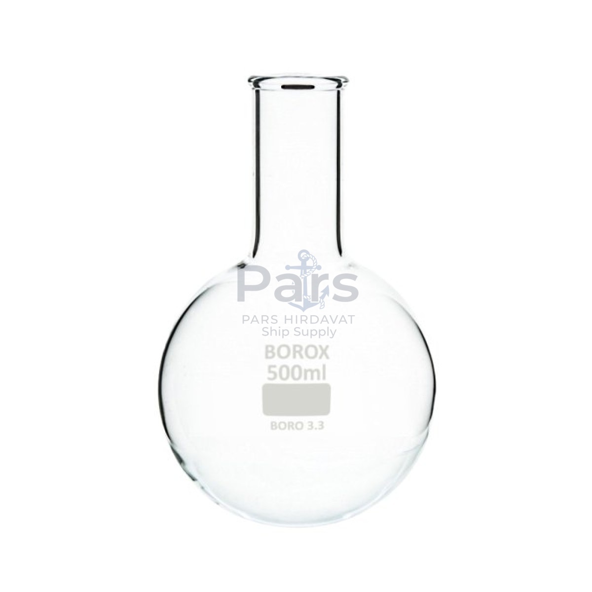 Borox Cam Balon 250 ml - Dibi Yuvarlak - Kaynatma Balonu