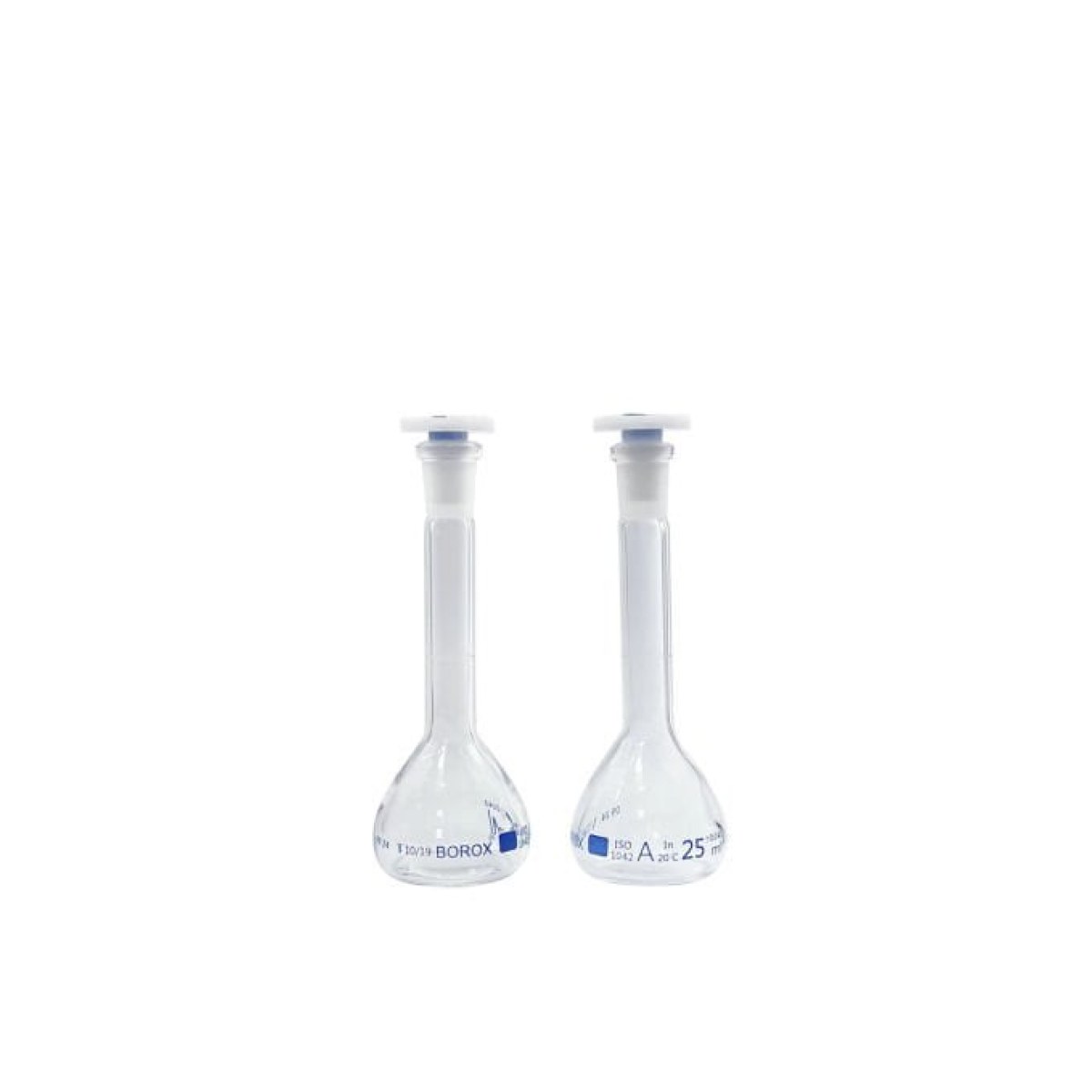 Borox Cam Balon Joje 25 ml - PP Tıpalı - Class A Sertifikalı - Cam Flask - 2 Adet/Kutu