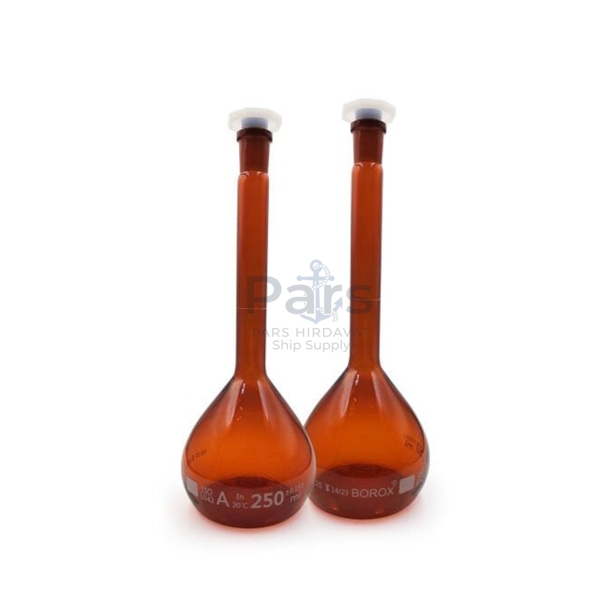 Borox Amber Cam Balon Joje 250 ml - PP Tıpalı - Class A Sertifikalı - 2 pcs/Paket