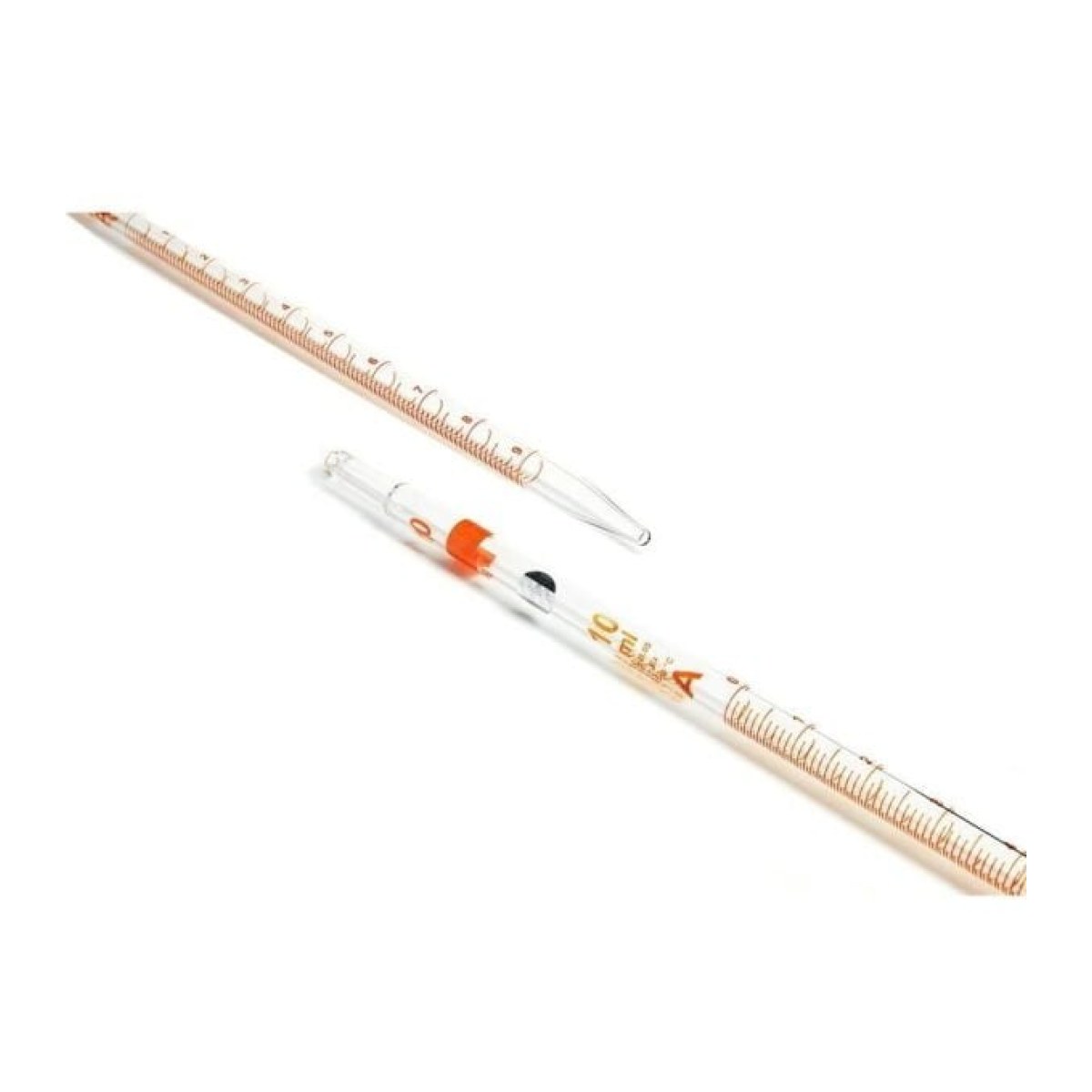 Borosil Cam Dereceli Pipet 10 ml - Serolojik Pipet - Class A