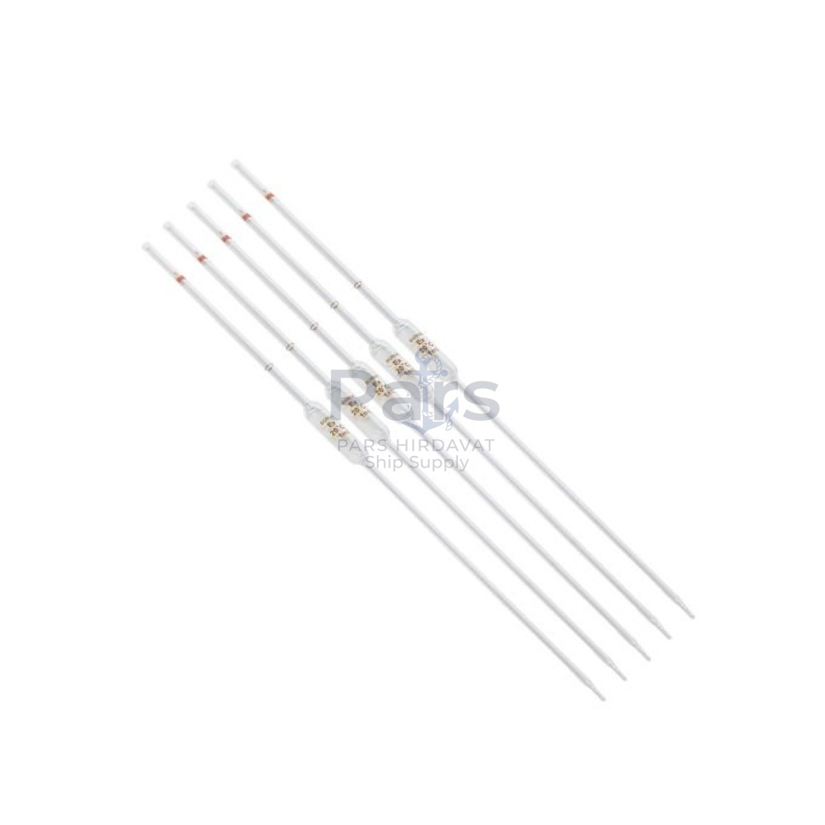Borox Cam Bullu Pipet 1 ml - 5pcs-paket - Volumetrik Pipet