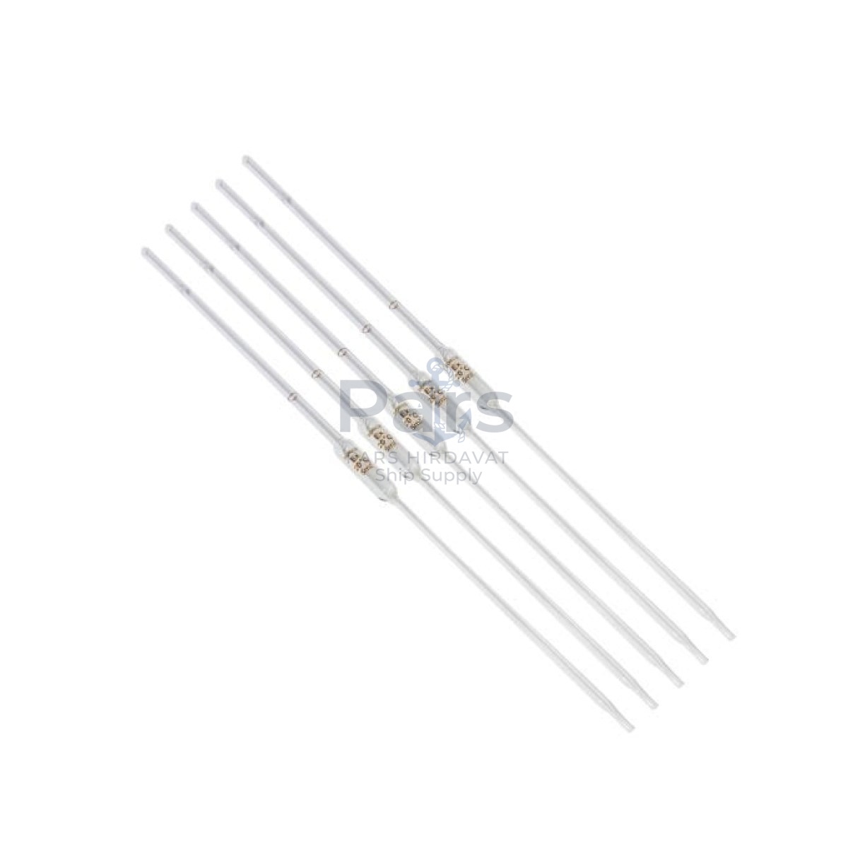 Borox Cam Bullu Pipet 5 ml - 5pcs-paket - Volumetrik Pipet