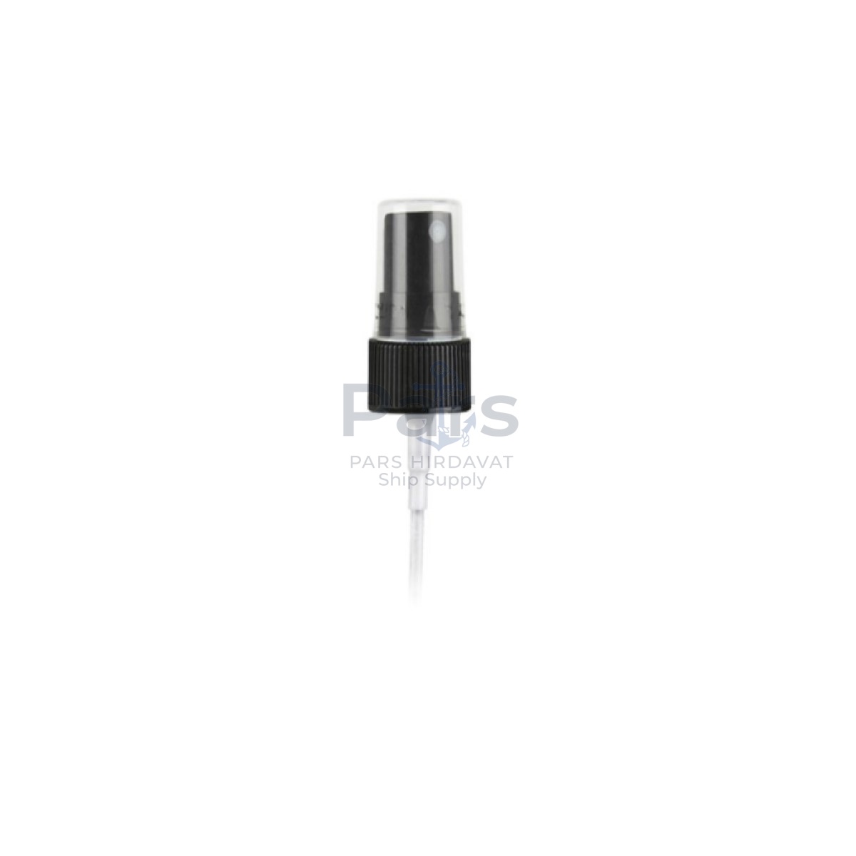 Borox Plastik Kapak 15mm - Sprey Şişesi Pompalı Başlık Black