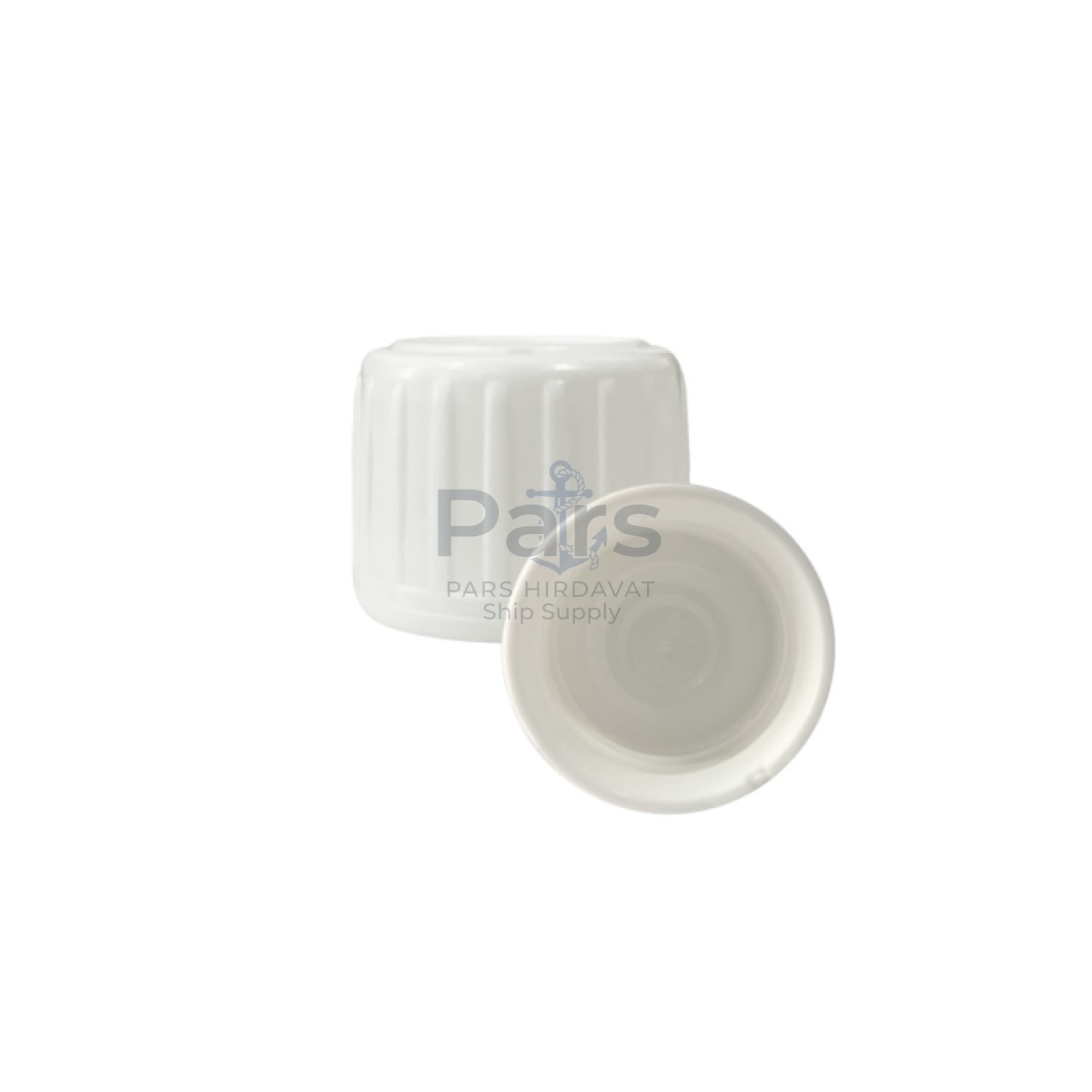 Borox 25pp White Kilitli Kapak - PE Gasketlı - 25mm Ağızlı Şişeler İçin Uygundur