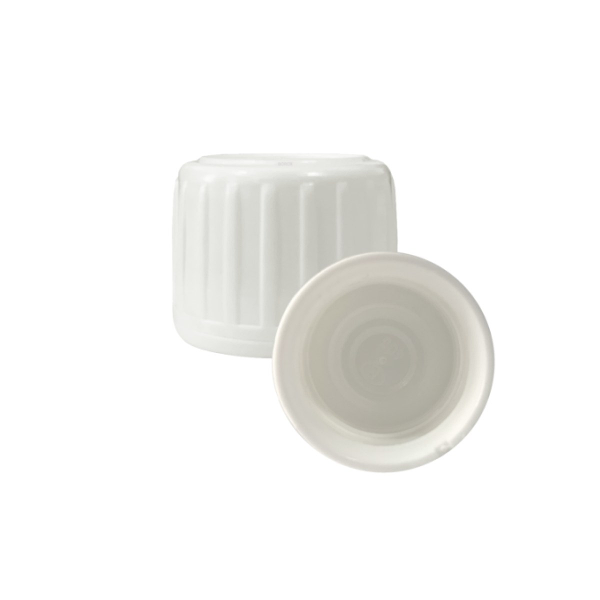 28pp White Kilitli Kapak - PE Gasketlı - 28 mm Ağızlı Şişeler İçin Uygundur