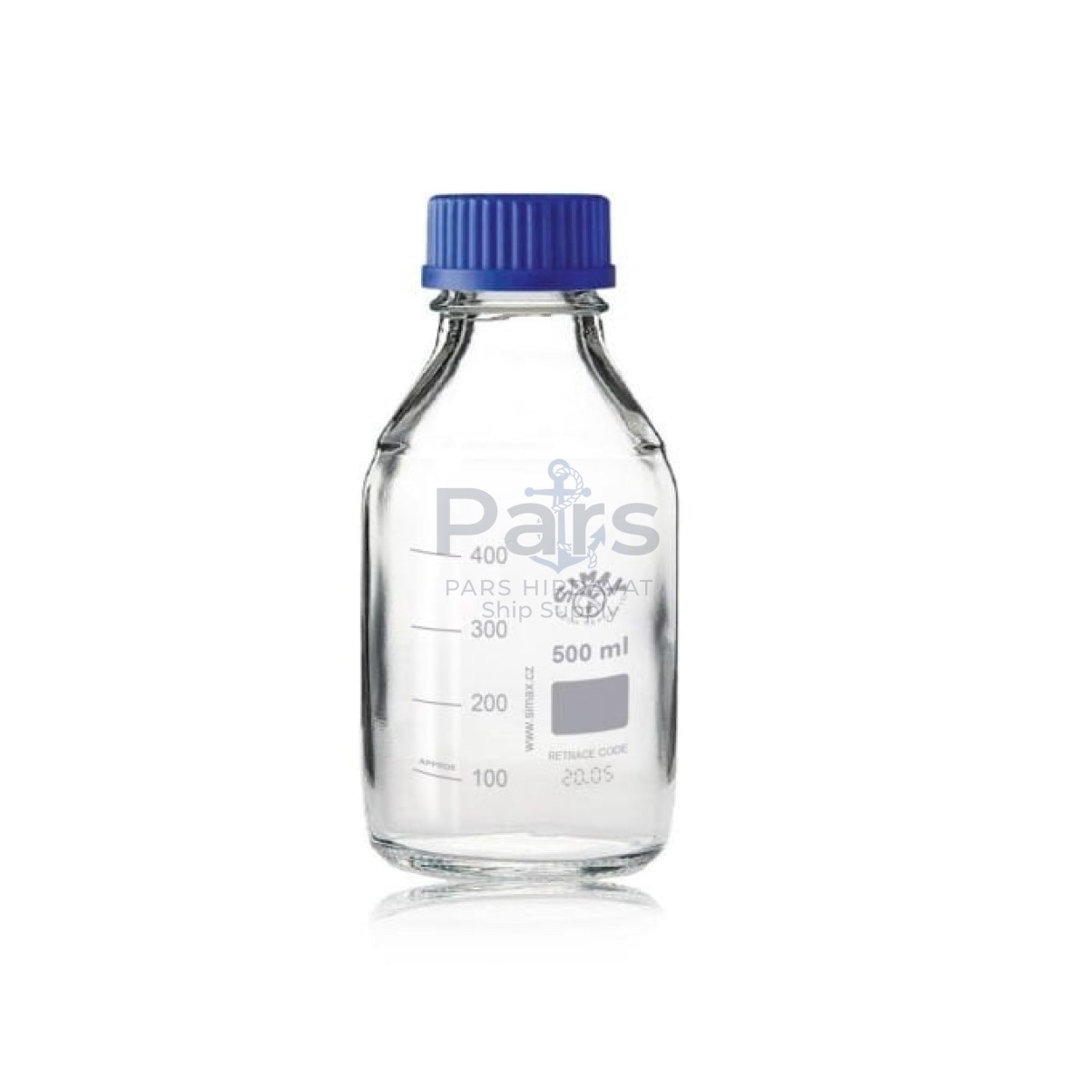 Simax Cam Otoklav Şişe 500 ml - Vida Kapaklı Boş Şişe